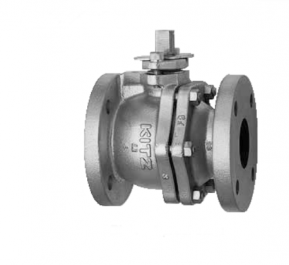 KITZ (G-)10FCTR JIS 10K Iron Ball Valves (Reduced Bore)