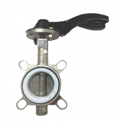 KISTLER BFV100SAL WAFER BUTTERFLY VALVE STAINLESS STEEL VALVE