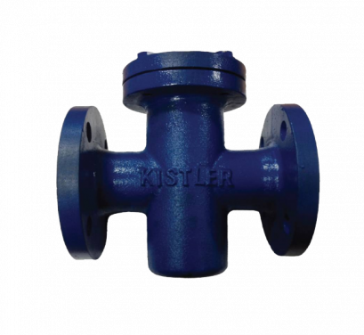 KISTLER BS BASKET STRAINER DUCTILE IRON VALVE
