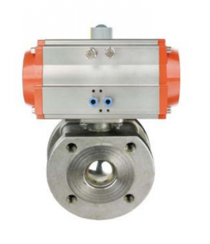 BK Valve Pneumatic Thin Type Ball Valve