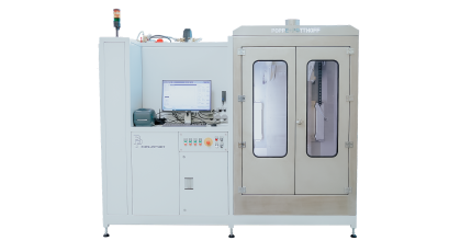 Pressure Test Bench for Hoses with Laser Measurement