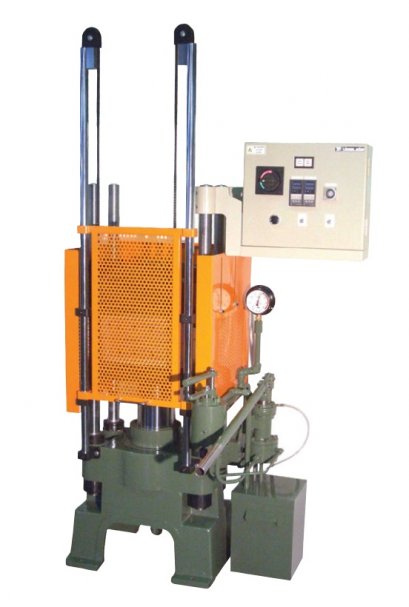 เครื่องบีบอัดยางและพลาสติกด้วยแผ่นความร้อนแบบระบบไฟฟ้า (Electric Heating System Test Press)