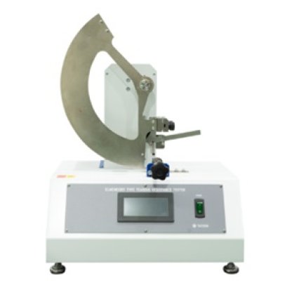 เครื่องทดสอบความต้านทานต่อแรงฉีกขาดของวัสดุผ้า (Elmendoft type tearing resistance tester for textile)