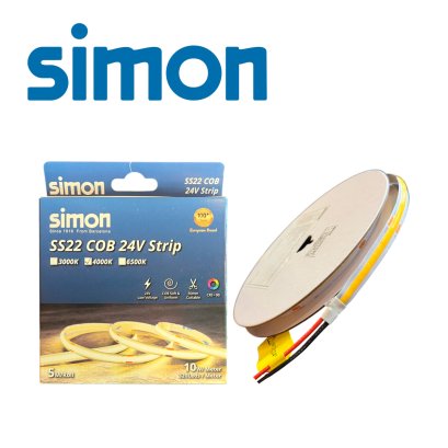 LED STRIP COB 24V 10W 4000K