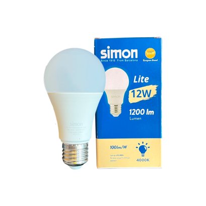 LED Bulb Lite 12W A60 4000K E27 "SIMON"