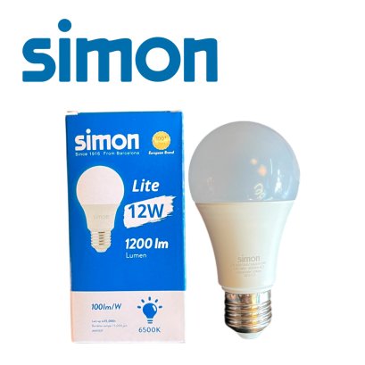 LED Bulb Lite 12W A60 6500K E27 "SIMON"