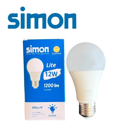 LED Bulb Lite 12W A60 6500K E27 "SIMON"