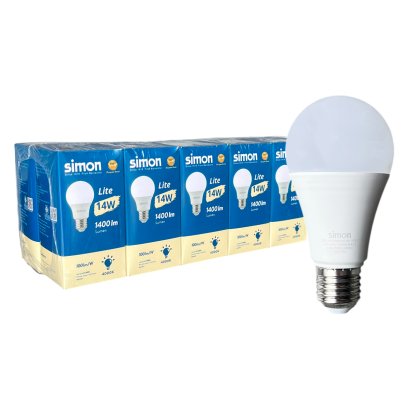 LED Bulb Lite 14W A60 4000K E27 "SIMON" (10 ดวง)