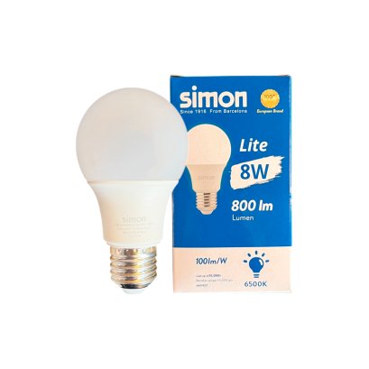 LED Bulb Lite 8W A60 6500K E27 &quot;SIMON&quot;