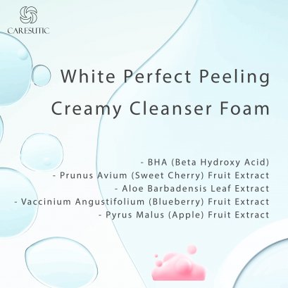 White Perfect Peeling Creamy Cleanser Foam