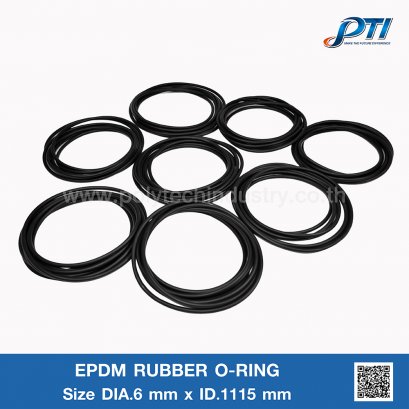 EPDM RUBBER O-RING DIA.6 mm