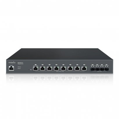 EnGenius EC2512 Cloud Managed, 8-Port Multi-Gigabit 2.5G with 4 10G SFP+ Uplink Ports