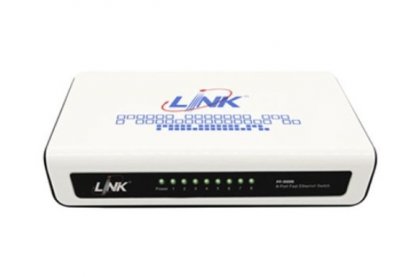 Link PF-0008 Switch 8-Port Fast Ethernet, Auto MDI/MDIX