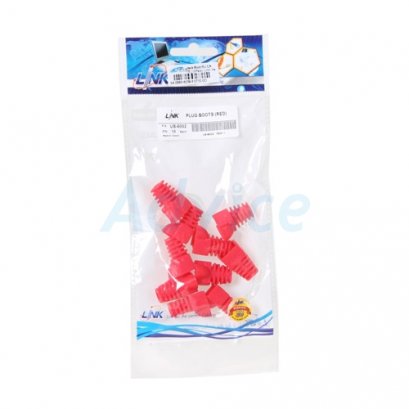 US-6002, Plug Boots CAT5 LINK สีแดง