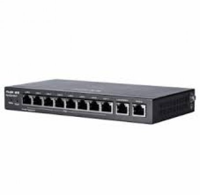 Reyee RG-EG210G-P Cloud Managed Router 2 WAN 200 Concurrents, Switch 10 Port POE
