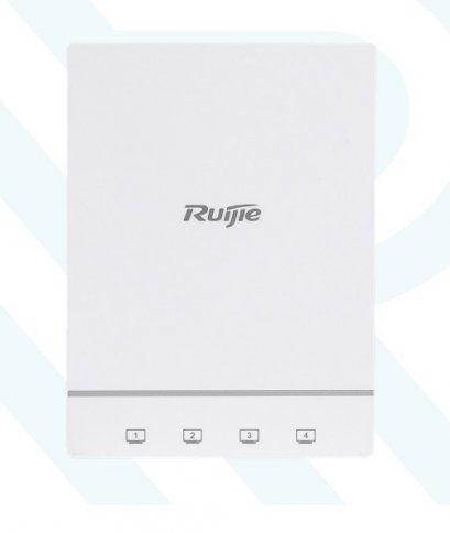 Ruijie RG-AP180 Wall Access Point AX Wi-Fi 6, 1.774Gbps, 5 Port Gigabit, Cloud Control