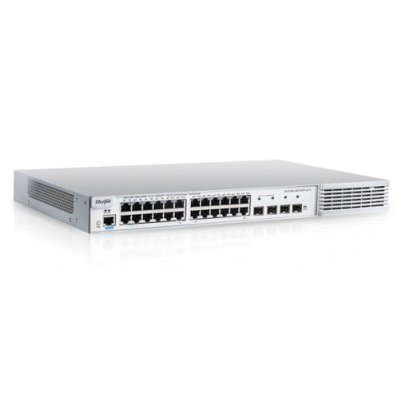 Ruijie XS-S1960-24GT4SFP-UP-H L2+ Managed Gigabit POE Switch 24 Port, POE 24 Port 370W