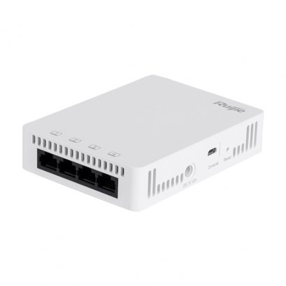 Ruijie RG-AP130(W2) V2 Wall Access Point AC Wave 2, 1.167Gbps, 4 Port Gigabit, Cloud Control