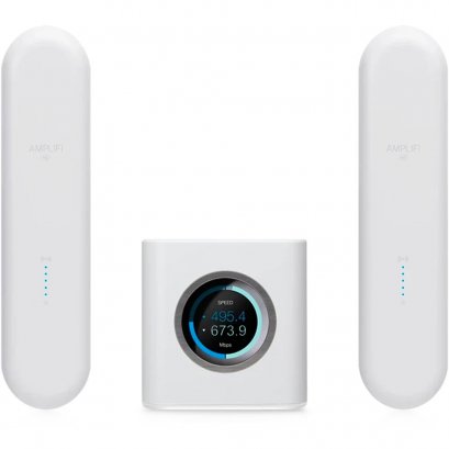 AmpliFi Mesh Wi-Fi System (AFi-HD) - N450/AC1300 Mbps Simultaneous Dual Band 2.4/5.0GHz The AmpliFi™ HD (High Density) System, 1 x AmpliFi HD Mesh Router + 2 x AmpliFi MeshPoint HD wireless super mesh points for maximum Wi-Fi coverage throughout your home