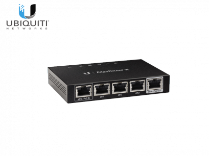 EdgeRouter X (ER-X) Advanced Gigabit Ethernet Router 2 Wan, 5 Port Gigabit