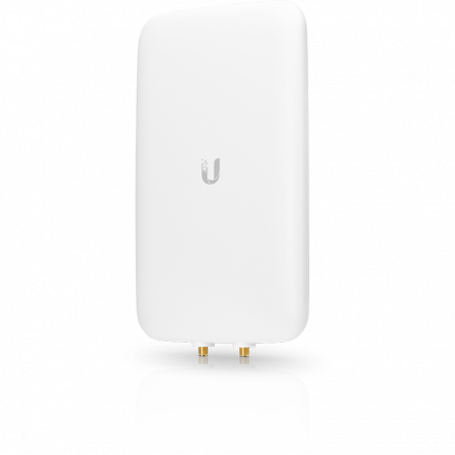 UMA-D UniFi Antenna Directional Dual-Band 802.11ac, RF Connections (2) RP-SMA, Gain 10dBi (2.4GHz) & 15dBi (5GHz), Outdoor UV Stabilized Plastic