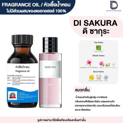หัวเชื้อน้ำหอมกลิ่น ดิ ซากุระ (DI SAKURA)