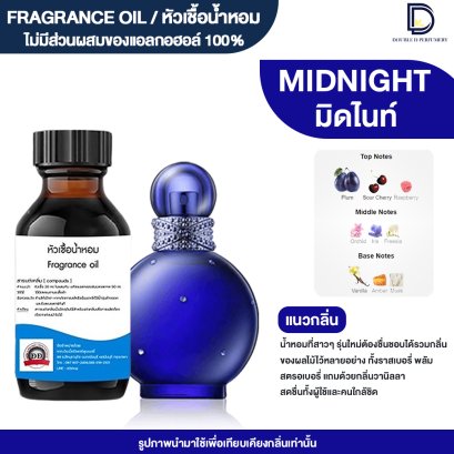 หัวเชื้อน้ำหอมกลิ่น มิดไนท์ (MIDNIGHT)