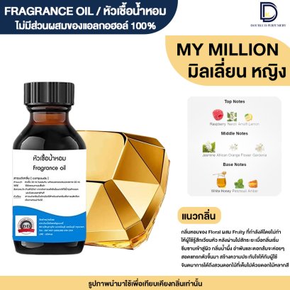 หัวเชื้อน้ำหอมกลิ่น มาย มิลเลี่ยน (MY MILLION)