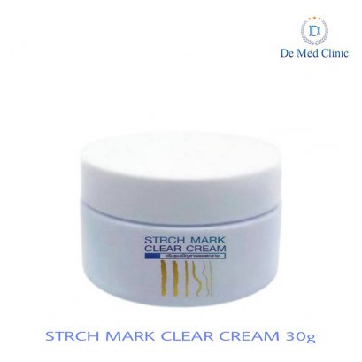 STRETCH MARK Clear CREAM 30 g ครีมบำรุงผิว ลดรอยแตกลายสูตรเข้มข้นพิเศษDeMed Clinic