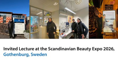 Invited Lecture at the Scandinavian Beauty Expo 2026, Gothenburg, Sweden