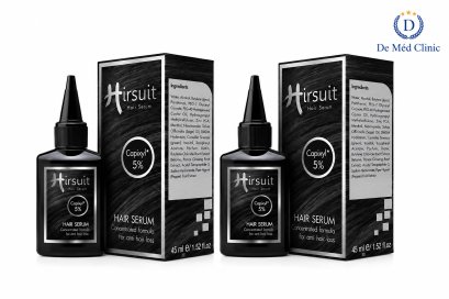 โปรโมชั่นพิเศษ set 2 ขวด Hirsuit Hair Serum เฮอร์ซูท แฮร์ เซรั่ม บำรุงเส้นผมหนังศีรษะ เข้มข้นขึ้น 2 เท่า 45ml.