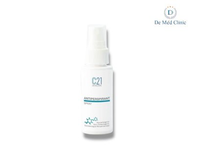 C21 Axill Antiperspirant Spray by DeMed Clinic 40 ml สเปรย์ลดเหงื่อและกลิ่นกายใต้วงแขน