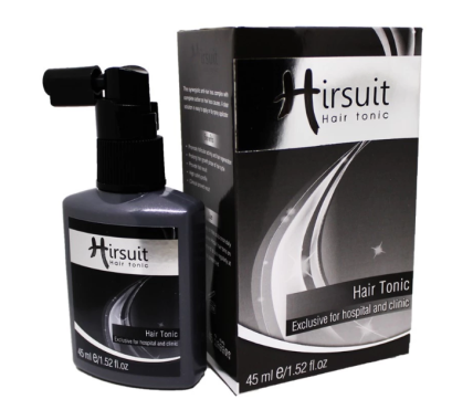 Hirsuit Hair Tonic (เฮอร์ซูท แฮร์ โทนิค) ผลิตภัณฑ์สเปรย์บำรุงหนังศีรษะและเส้นผม ช่วยลดปัญหาผมร่วงจากพันธุกรรม (AGA) และกระตุ้นการงอกใหม่ของเส้นผม