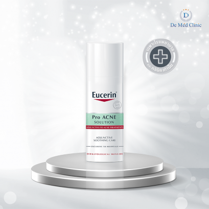 Eucerin Pro ACNE SOLUTION ADJUNCTIVE SOOTHING CARE 50 ML  (สูตรที่มีขายเฉพาะในโรงพยาบาลและคลินิก)
