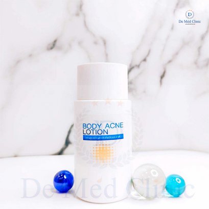Body Acne Lotion โลชั่นดูแลปัญหาสิวที่ลำตัวและหลัง DeMed Clinic