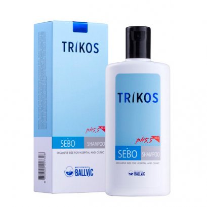 TRIKOS SEBO SHAMPOO ขวดใหญ่ 180 ML ขนาดใหม่ยิ่งคุ้มค่า