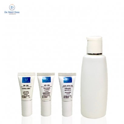 ชุดผลิตภัณฑ์ดูแลสิว Acne Care Set ดูแลสิว อุดตัน อักเสบ รอยดำ รอยแดง อย่างมีประสิทธิภาพ by De Med Clinic