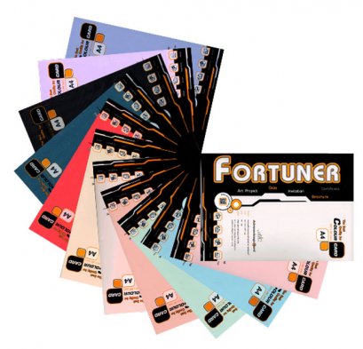 Fragrant card A4 flat surface