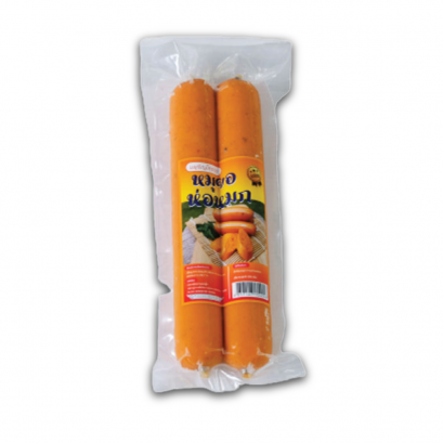 หมูยอเส้นแบบคู่ รส ห่อหมก