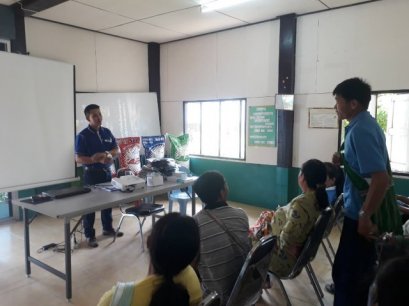 งานสัมนาที่สหกรณ์ขุนยวม อำเภอขุนยวมจังหวัดแม่ฮ่องสอน 18/10/61