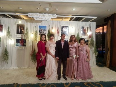 ร่วมงานแต่งงานลูกชาย คุณสุรชัย สุทธิธรรม นายกสมาคมผู้เลี้ยงสุกรแห่งประเทศไทย21/10/61 ณ โรงแรม แชงกรีล่า กรุงเทพฯ