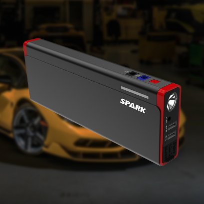 แลมโบกินี่แบตหมดสตาร์ทไม่ติด จั๊มพ์สตาร์ทง่ายๆด้วย SPARK JS18