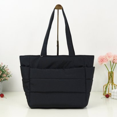 Alice ผ้าไนล่อนกันน้ำ สีดำ