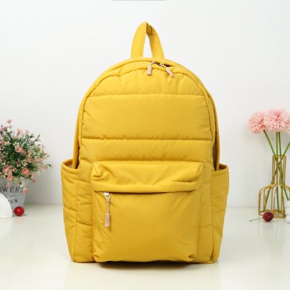 เป้ใหญ่ไซส์บิ๊ก ผ้าไนล่อนกันน้ำ สีเหลือง