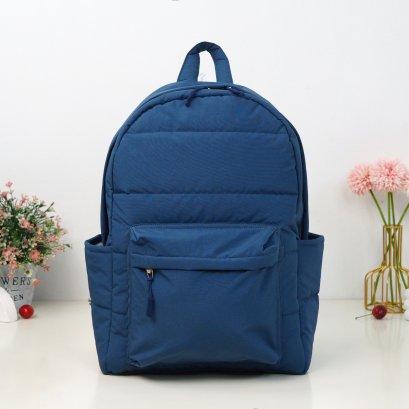 เป้ใหญ่ไซส์บิ๊ก ผ้าไนล่อนกันน้ำ สีฟ้าคราม