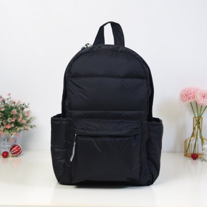 เป้ใหญ่ไซส์บิ๊ก ผ้าไนล่อนกันน้ำ สีดำ