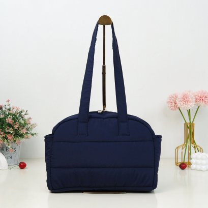 BOSTON (หูยาว) ผ้าไนล่อน  สีกรม