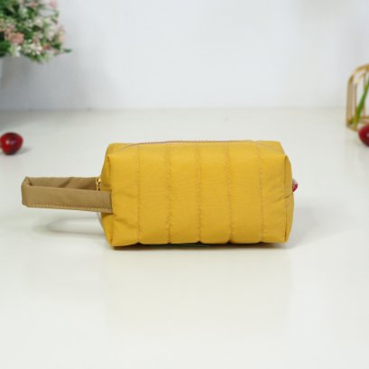 กล่องดินสอกลาง สีเหลือง