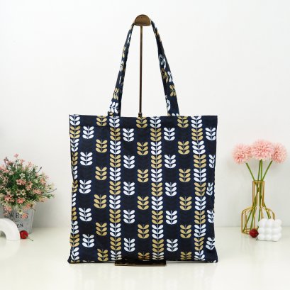 BookBag ผ้ากันน้ำพิมพ์ลาย ใบไม้กรม