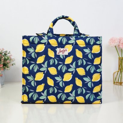 Emily ผ้ากันน้ำพิมพ์ลาย เลม่อนกรม